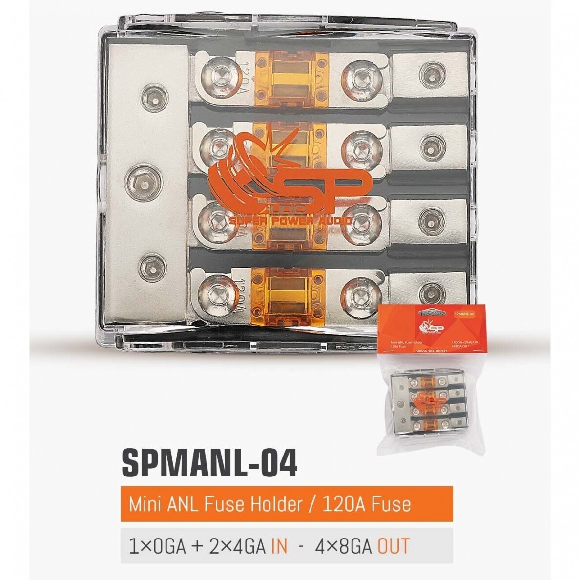 SP Audio SP MAN 04 FUSEHOLDER 2 SP Audio SP MAN 04 FUSEHOLDER 2