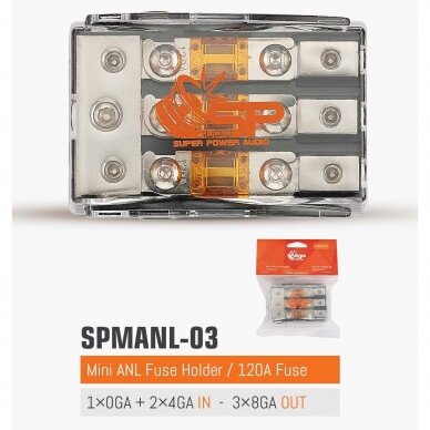 SP Audio SP MAN 03 FUSEHOLDER 2 SP Audio SP MAN 03 FUSEHOLDER 2